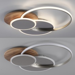 8328-79 PALMA LAMPA SUFITOWA DREWNO