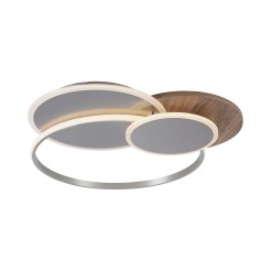 8328-79 PALMA LAMPA SUFITOWA DREWNO