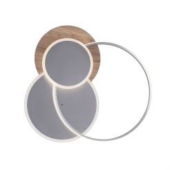 8328-79 PALMA LAMPA SUFITOWA DREWNO