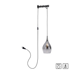9061-18 PILUA KINKIET SMOKY