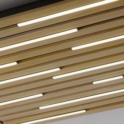 6423-79 Q-AKUSTIK KINKIET/LAMPA SUFITOWA DREWNO