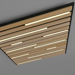 6423-79 Q-AKUSTIK KINKIET/LAMPA SUFITOWA DREWNO