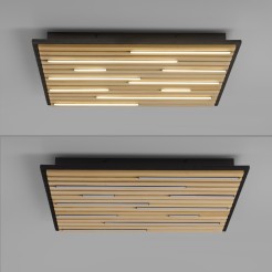 6423-79 Q-AKUSTIK KINKIET/LAMPA SUFITOWA DREWNO
