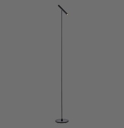 405-18 PURE TUTUA LAMPA PODŁOGOWA CZARNY