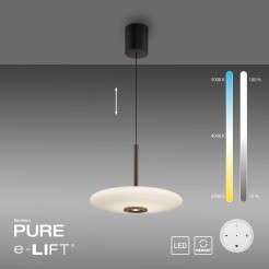 2084-34 PURE E-VITRUM LAMPA WISZĄCA CIEMNOBRĄZOWY