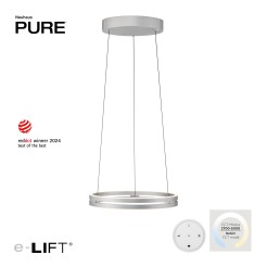 2550-95 PURE E-LOOP LAMPA WISZĄCA ALUMINIUM