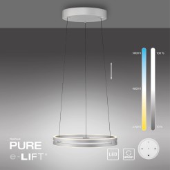 2550-95 PURE E-LOOP LAMPA WISZĄCA ALUMINIUM