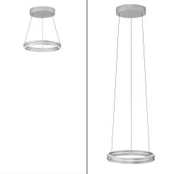 2550-95 PURE E-LOOP LAMPA WISZĄCA ALUMINIUM