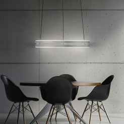 2550-95 PURE E-LOOP LAMPA WISZĄCA ALUMINIUM