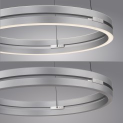 2550-95 PURE E-LOOP LAMPA WISZĄCA ALUMINIUM