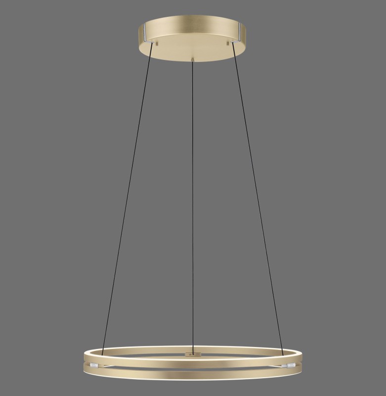 2551-60 PURE E-LOOP LAMPA WISZĄCA MATOWY MOSIĄDZ