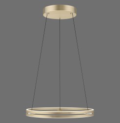 2551-60 PURE E-LOOP LAMPA WISZĄCA MATOWY MOSIĄDZ