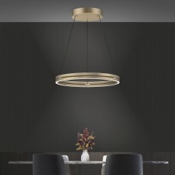 2551-60 PURE E-LOOP LAMPA WISZĄCA MATOWY MOSIĄDZ