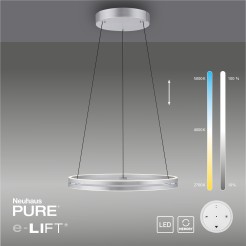2551-95 PURE E-LOOP LAMPA WISZĄCA ALUMINIUM