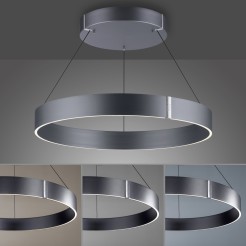 2561-15 PURE E-CLIPSE LAMPA WISZĄCA SZARY