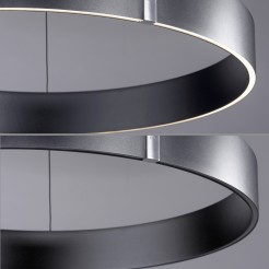 2561-15 PURE E-CLIPSE LAMPA WISZĄCA SZARY