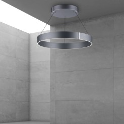 2561-15 PURE E-CLIPSE LAMPA WISZĄCA SZARY