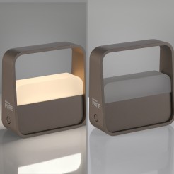 4055-97 PURE GO LAMPA STOŁOWA BRĄZOWY