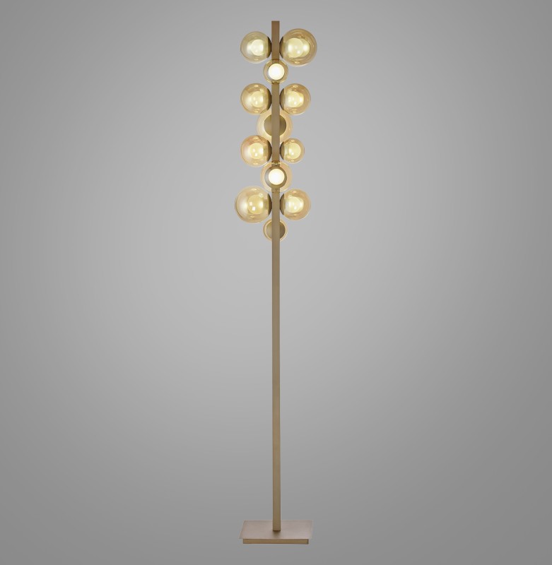 557-97 PURE POPUP LAMPA PODŁOGOWA BRĄZOWY