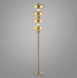 557-97 PURE POPUP LAMPA PODŁOGOWA BRĄZOWY