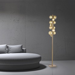 557-97 PURE POPUP LAMPA PODŁOGOWA BRĄZOWY