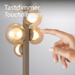 557-97 PURE POPUP LAMPA PODŁOGOWA BRĄZOWY