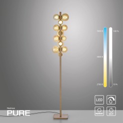 557-97 PURE POPUP LAMPA PODŁOGOWA BRĄZOWY