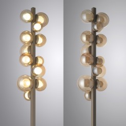 557-97 PURE POPUP LAMPA PODŁOGOWA BRĄZOWY