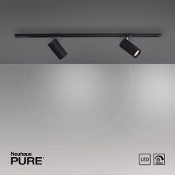 6214-18 PURE TECHNIK LAMPA SUFITOWA CZARNY