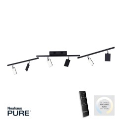 6358-18 PURE MIRA LAMPA SUFITOWA CZARNY
