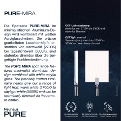 6358-18 PURE MIRA LAMPA SUFITOWA CZARNY