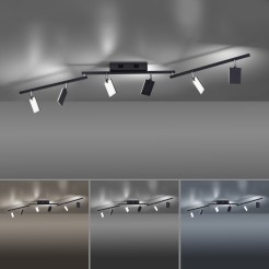 6358-18 PURE MIRA LAMPA SUFITOWA CZARNY