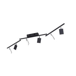 6358-18 PURE MIRA LAMPA SUFITOWA CZARNY