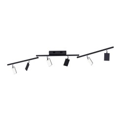 6358-18 PURE MIRA LAMPA SUFITOWA CZARNY