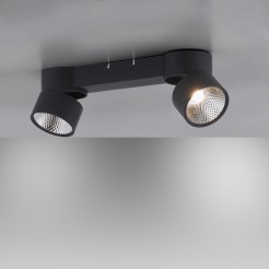 6452-18 PURE NOLA LAMPA SUFITOWA CZARNY