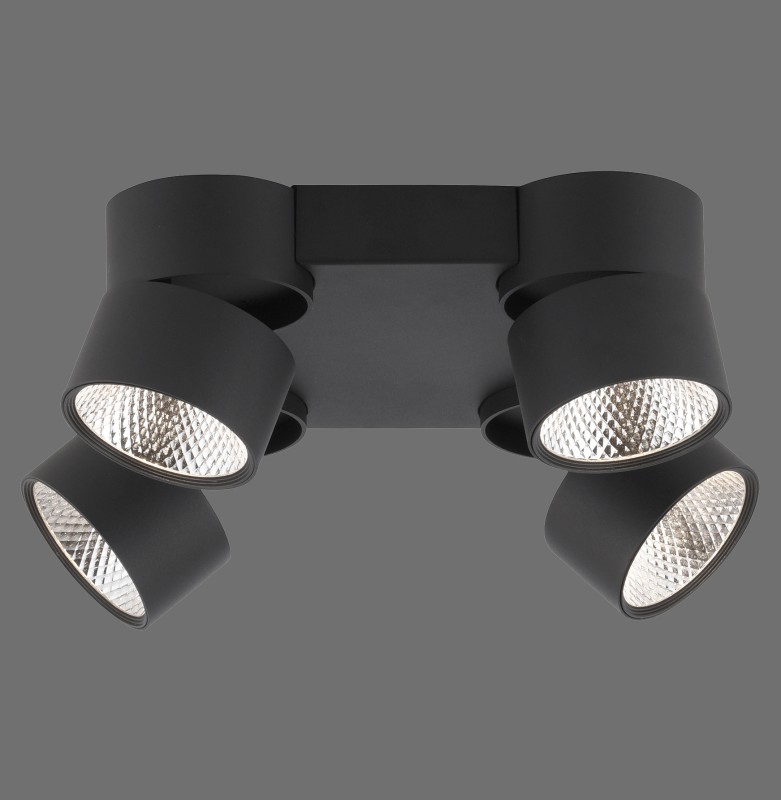 6454-18 PURE NOLA LAMPA SUFITOWA CZARNY