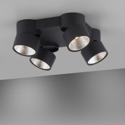 6454-18 PURE NOLA LAMPA SUFITOWA CZARNY