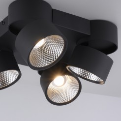 6454-18 PURE NOLA LAMPA SUFITOWA CZARNY