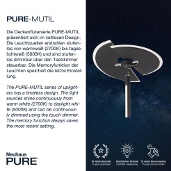 678-13 PURE MUTIL LAMPA PODŁOGOWA ANTRACYT