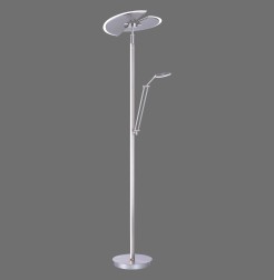678-55 PURE MUTIL LAMPA PODŁOGOWA SREBRNY