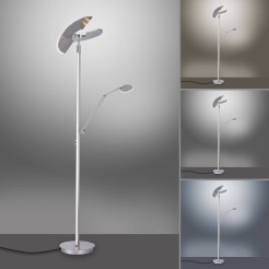 678-55 PURE MUTIL LAMPA PODŁOGOWA SREBRNY