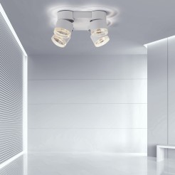 6864-16 PURE NOLA LAMPA SUFITOWA BIAŁY