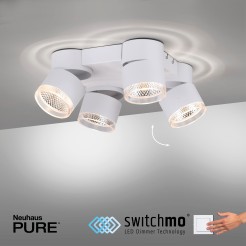 6864-16 PURE NOLA LAMPA SUFITOWA BIAŁY