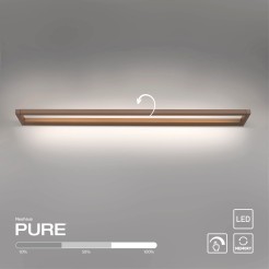 9114-97 PURE PURO KINKIET BRĄZOWY