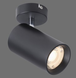 9214-18 PURE TECHNIK LAMPA SUFITOWA CZARNY