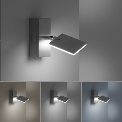 9353-95 PURE MIRA KINKIET ALUMINIUM