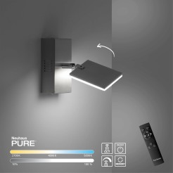 9353-95 PURE MIRA KINKIET ALUMINIUM