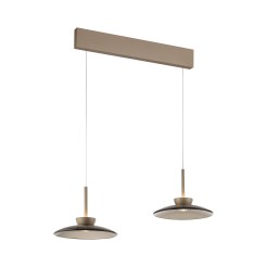 2194-97 PURE MOON LAMPA WISZĄCA BRĄZOWY