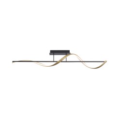 6385-13 Q-SWING LAMPA SUFITOWA ANTRACYT/MOSIĄDZ
