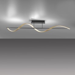 6385-13 Q-SWING LAMPA SUFITOWA ANTRACYT/MOSIĄDZ
